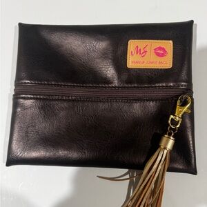 Brown Make Up Junkie Bag.